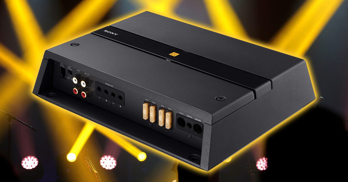 Product Spotlight Sony XM1ES Mobile ES Mono Power Amplifier Car