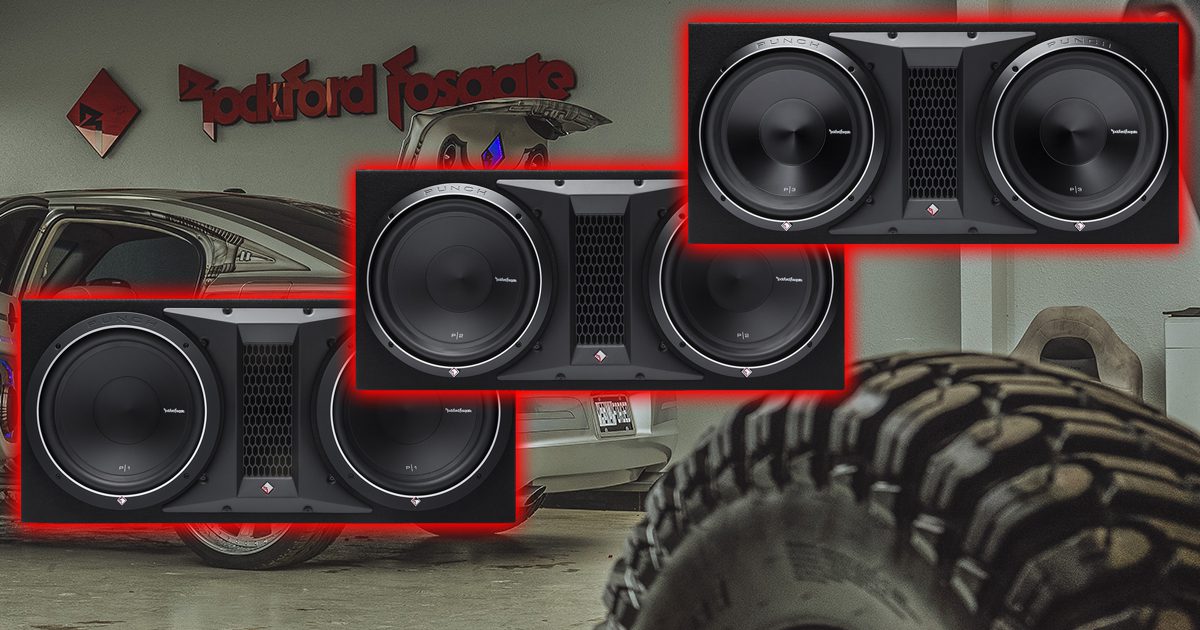 Product Spotlight Rockford Fosgate P1P2P32X12 Loaded Subwoofer