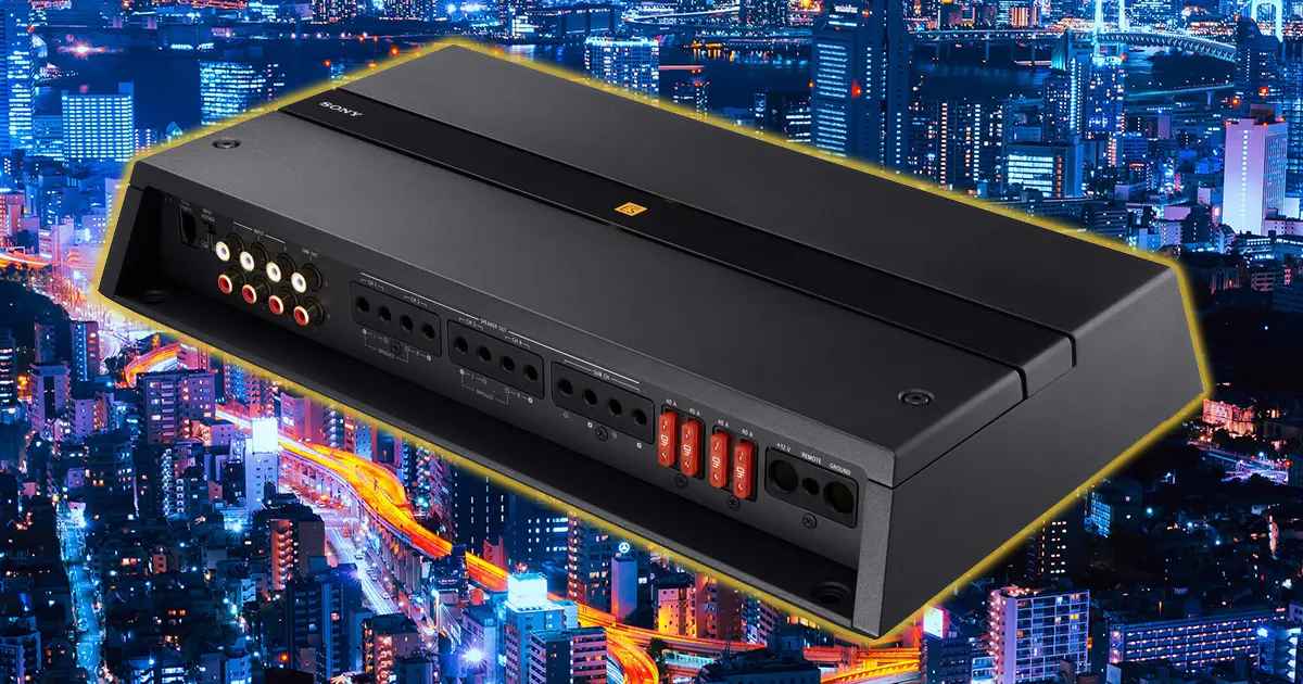 Product Spotlight Sony XM5ES FiveChannel Power Amplifier Car