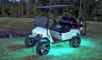 Upgrade your Golf Cart with Audio and Lighting
