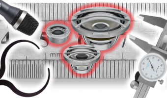 Car speakers and measuring equipment