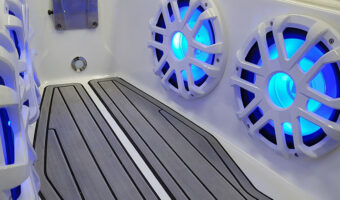 Cool LED light speakers